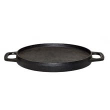 chapa ferro fundido, dupla face, 27 cm, grill, grelhar, bifeteira, bifeira, fundição santana